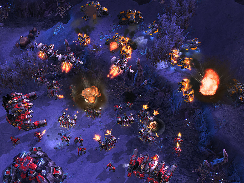 Starcraft II nous présente les Terrans