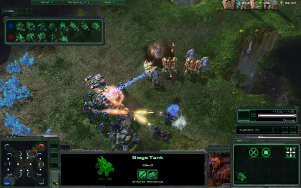 New screenshots for Starcraft II
