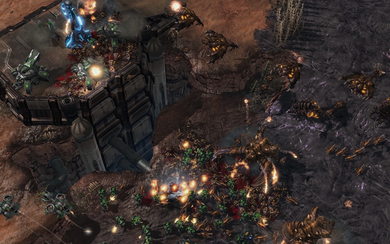 Starcraft II : Quelques images des Terrans