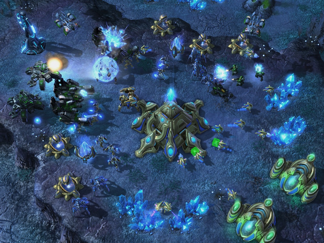 Starcraft II : Quelques images des Terrans
