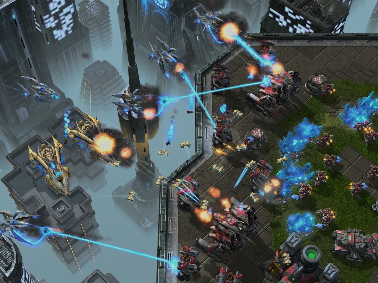Starcraft II : Quelques images des Terrans