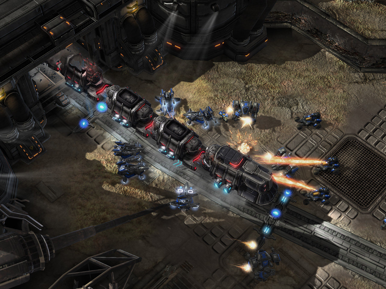 Starcraft II montre ses Terrans