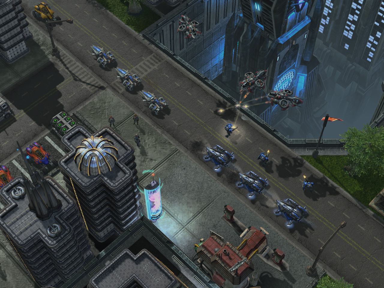 Starcraft II montre ses Terrans