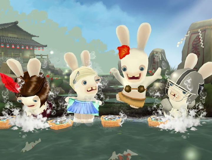 Vidéo Rayman contre les Lapins 2