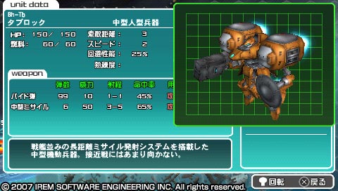 R-Type Tactics : plus d'images