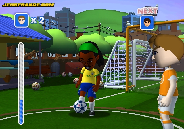 FIFA 08 : Ronaldinho et son Mii
