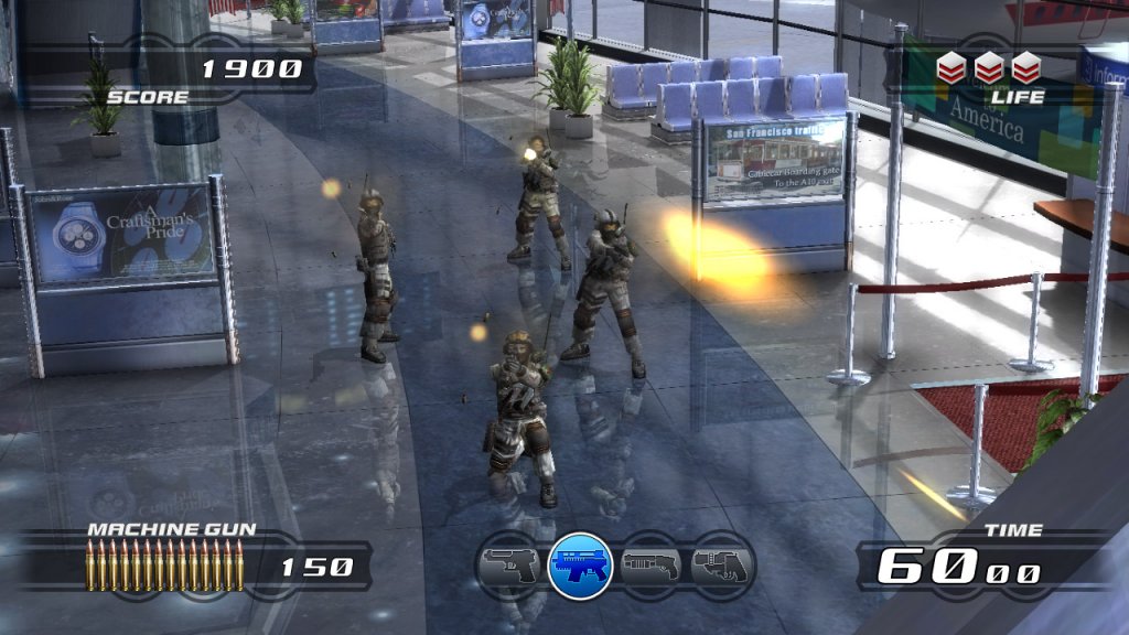 Time Crisis 4 vise en images