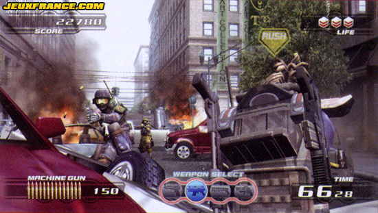 Time Crisis 4 vise en images