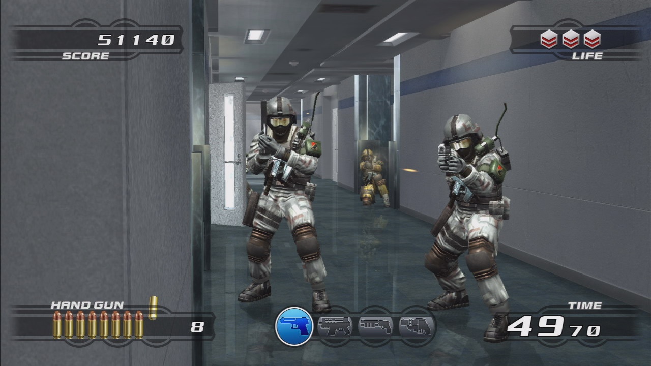 Time Crisis 4 en action