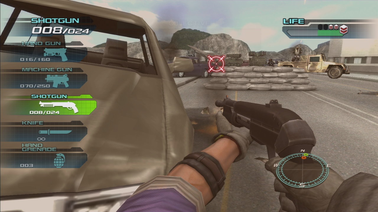 Time Crisis 4 en action
