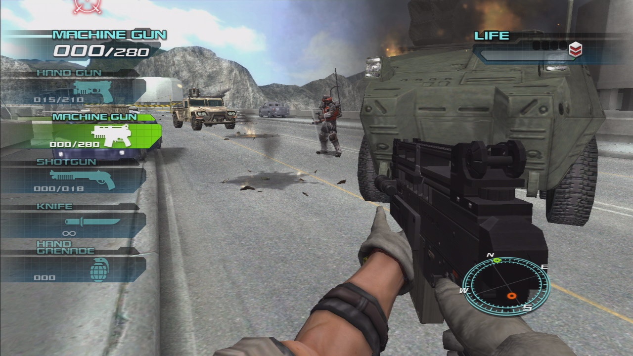 Time Crisis 4 en action