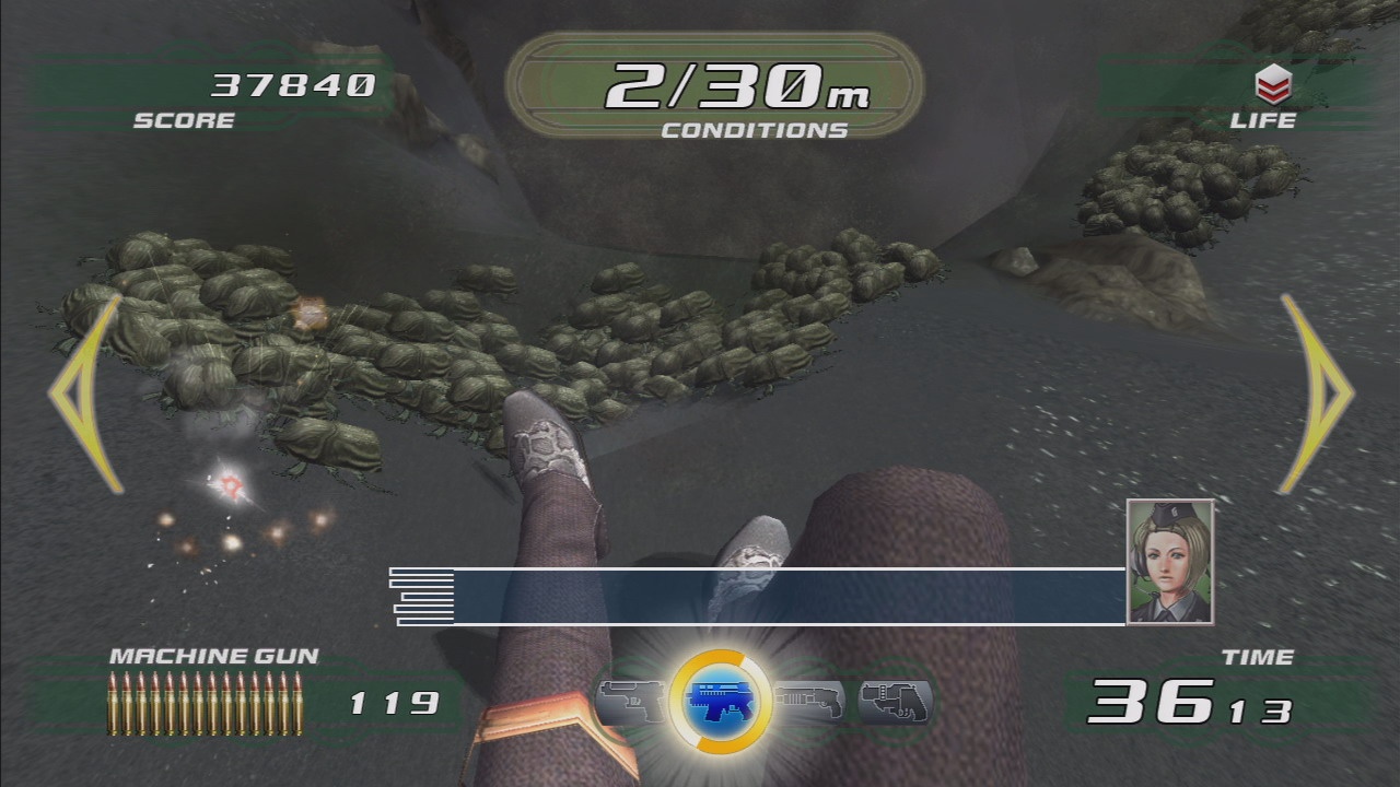 Time Crisis 4 en action
