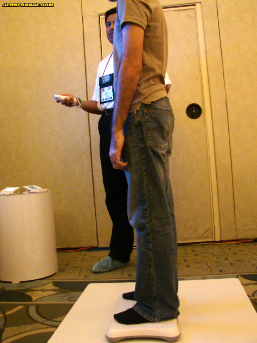 E3 2007 : Premier contact avec Wii Fit