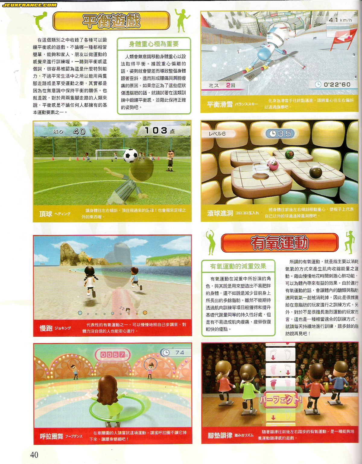 Wii Fit prêt pour le grand départ