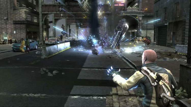New screenshots for Infamous
