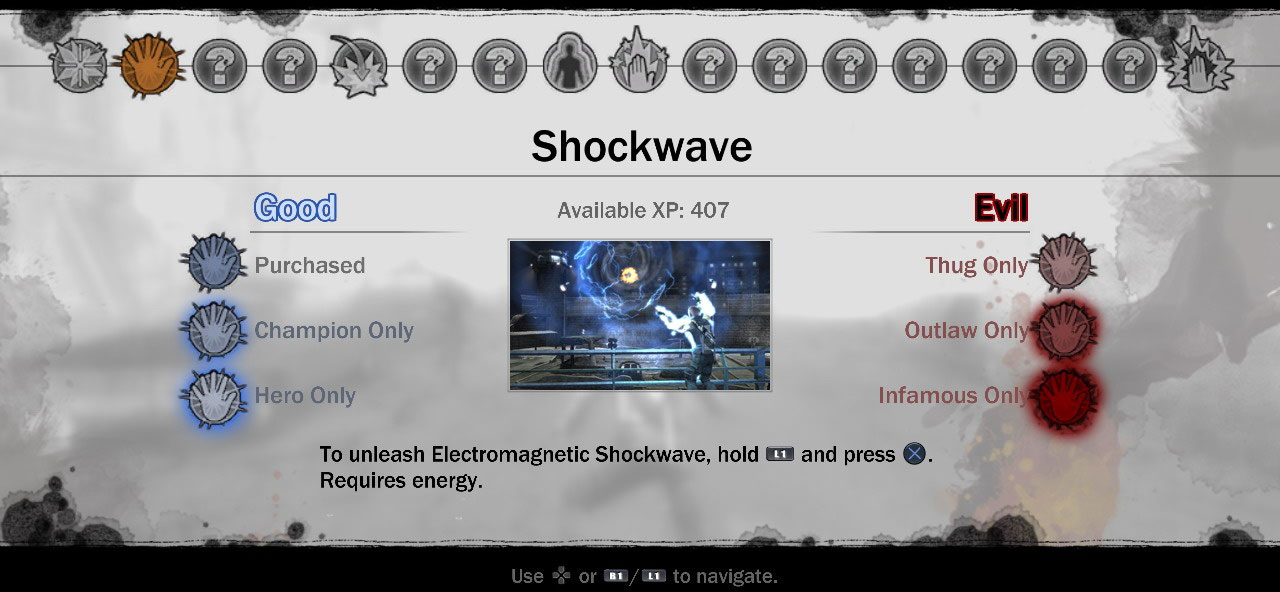 Une vidéo explosive pour inFamous