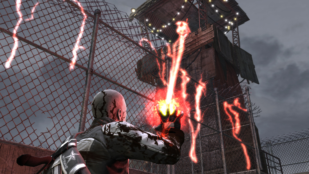 New screens for inFamous