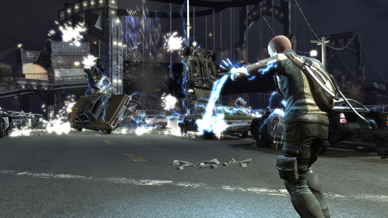 Visuels électriques pour inFamous