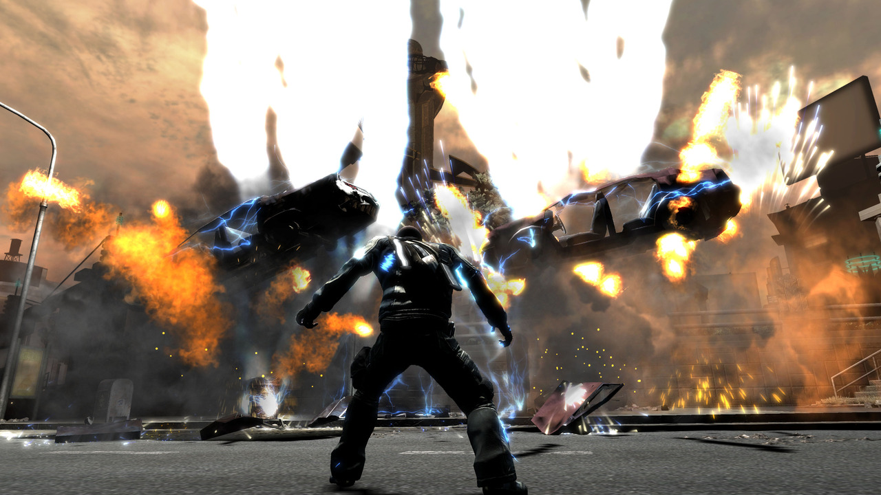 Visuels électriques pour inFamous