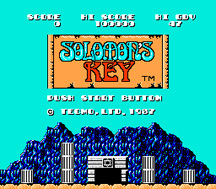 Tecmo : Solomon's Key et Trapt