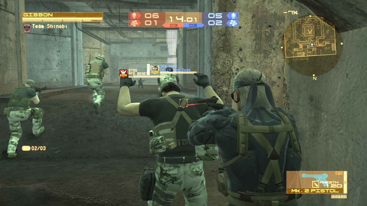 Konami vous veut sur Metal Gear Online