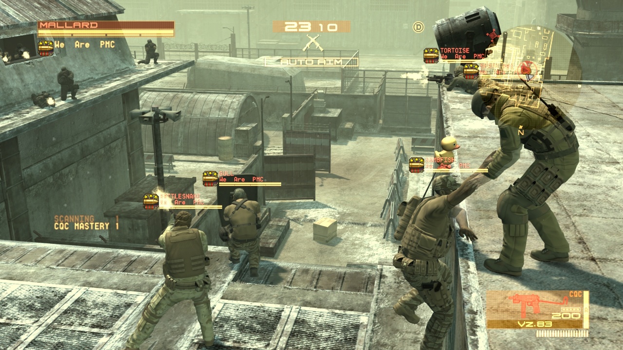 Konami vous veut sur Metal Gear Online