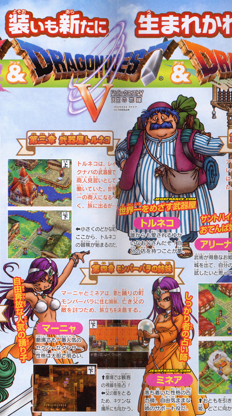 Dragon Quest IV DS en images