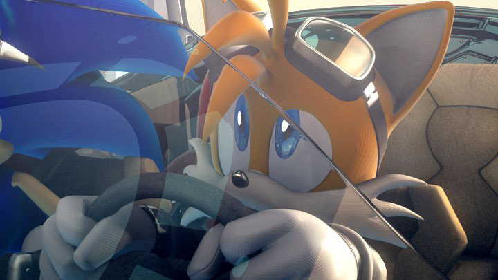Sonic Riders speed en images