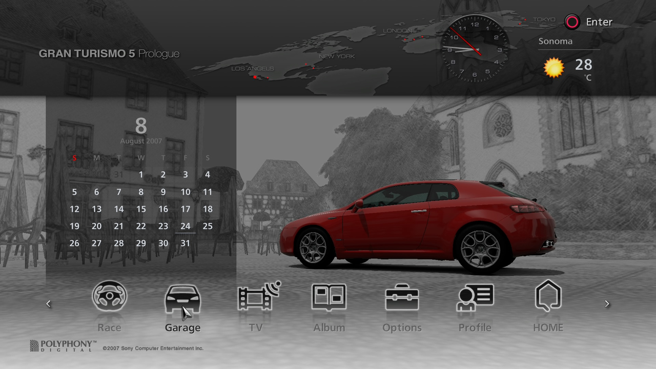 GT 5 Prologue dans les stands