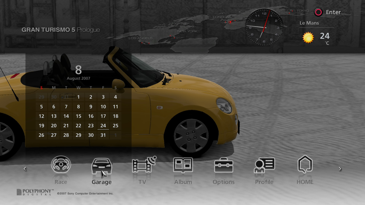 GT 5 Prologue dans les stands