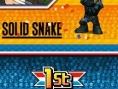 Solid Snake dans Track & Field