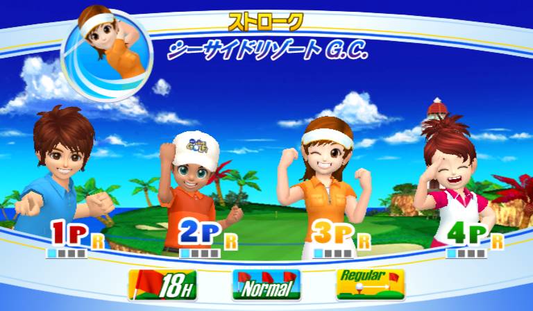 Wii Love Golf : le plein d'images