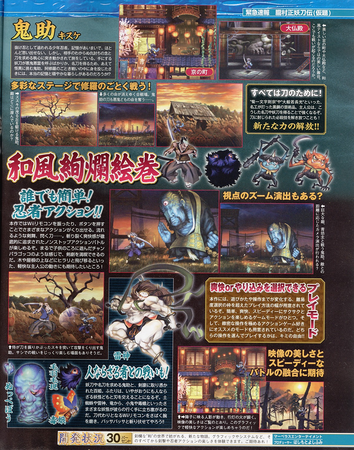 Vanillaware annonce un ARPG sur Wii
