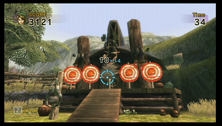 Link's Crossbow Training en action
