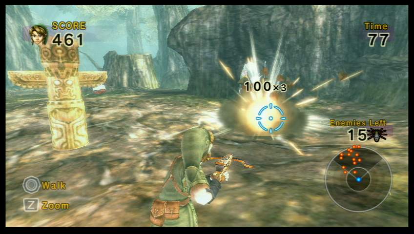Link's Crossbow Training tout en finesse