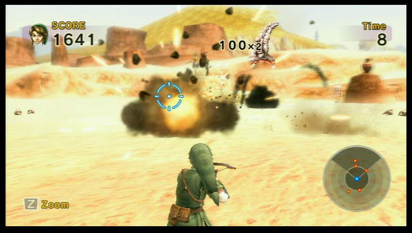 Link's Crossbow Training tout en finesse