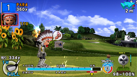 Everybody's Golf Portable 2 en images