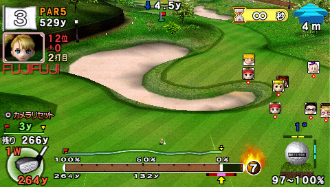 Everybody's Golf Portable 2 en images