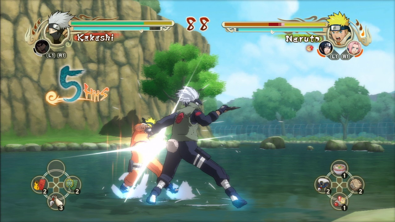 Vidéo Naruto Ultimate Ninja Storm : multi-clonage