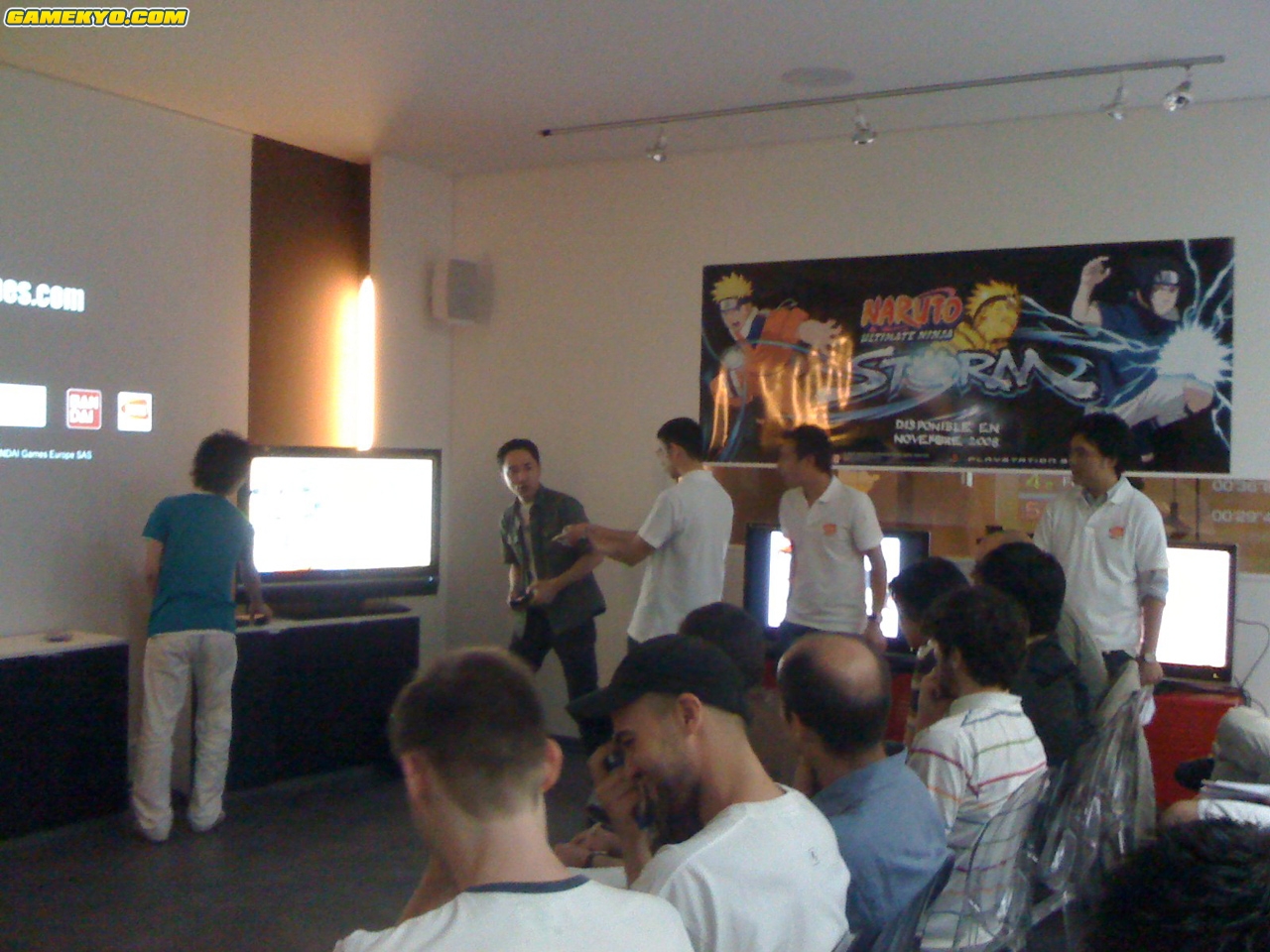 Naruto PS3 at Namco Bandai Conference in Paris