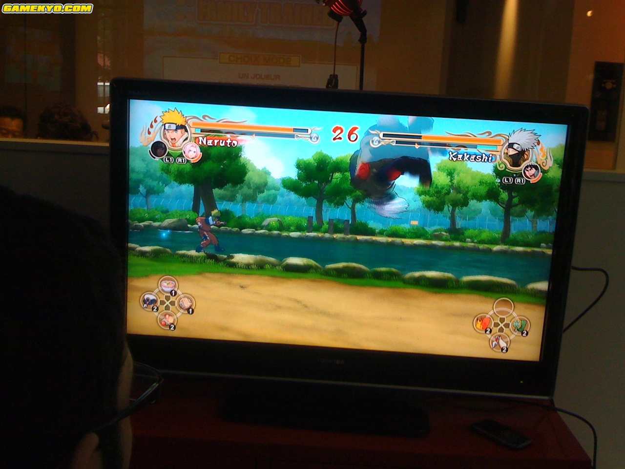 Naruto PS3 at Namco Bandai Conference in Paris