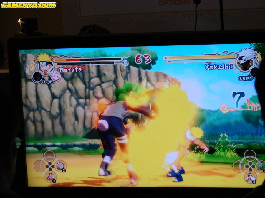 Conférence Namco Bandai : Naruto décoiffe sur PS3