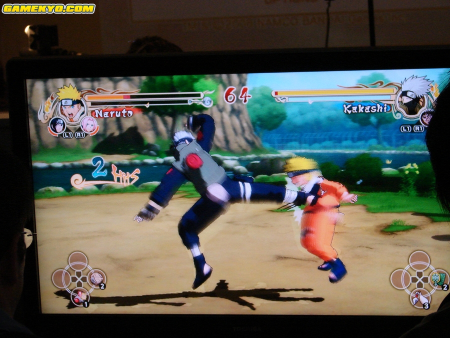 Conférence Namco Bandai : Naruto décoiffe sur PS3