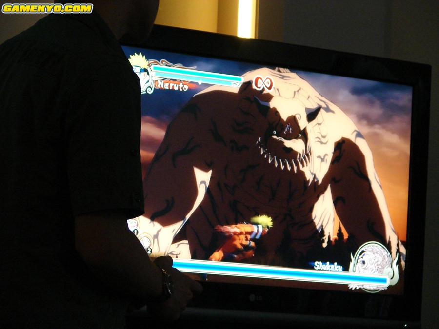Video of the Naruto vs. Gaara combat