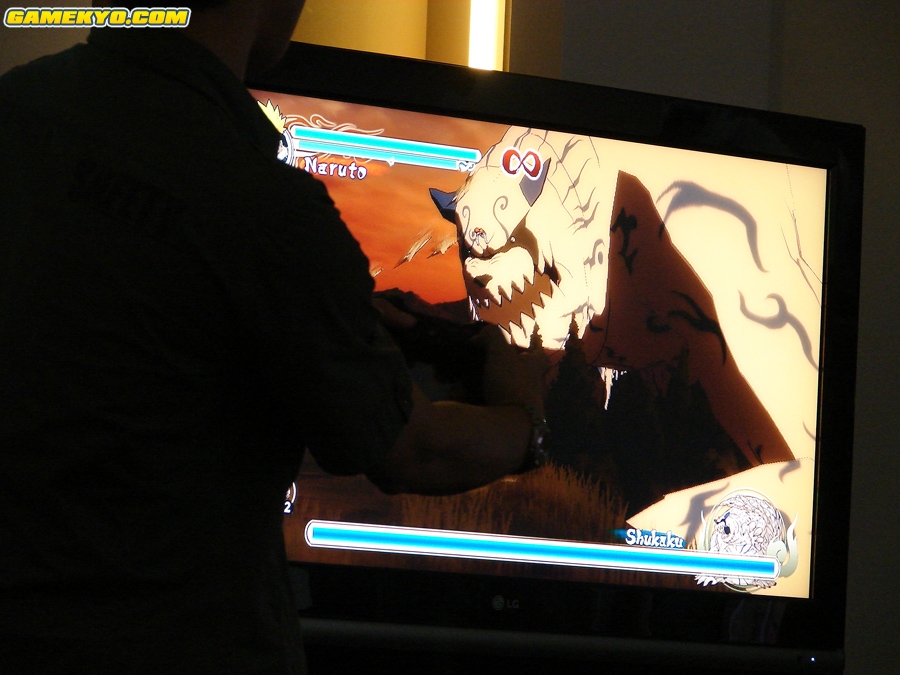 Video of the Naruto vs. Gaara combat