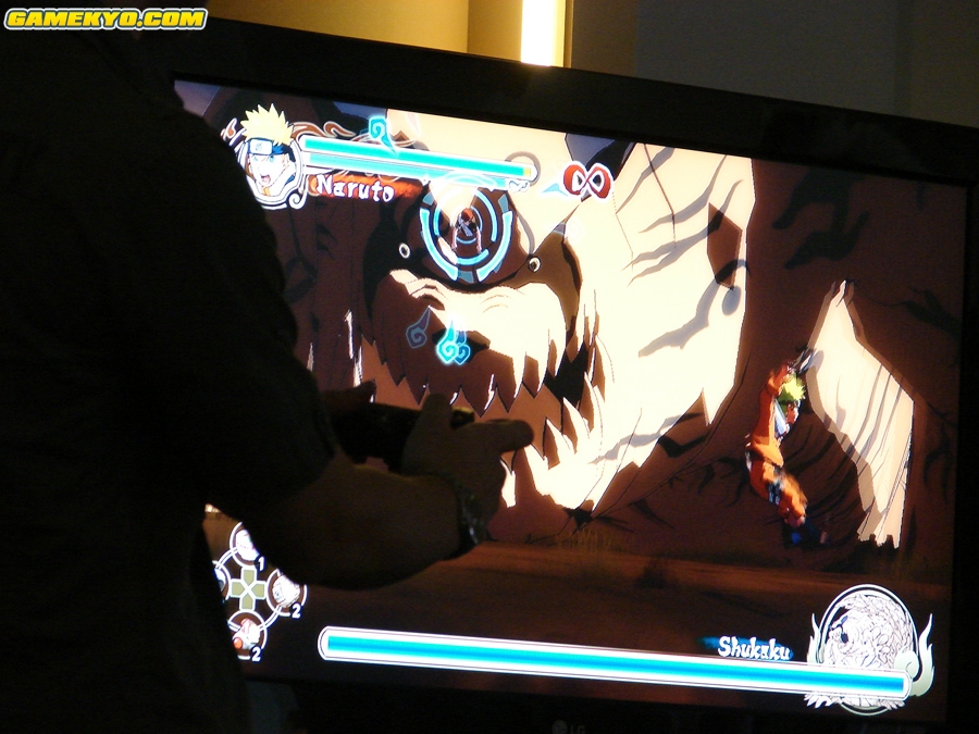 Video of the Naruto vs. Gaara combat