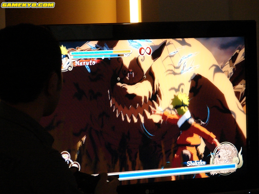 Naruto vs. Gaara in Naruto Ultimate Ninja Storm