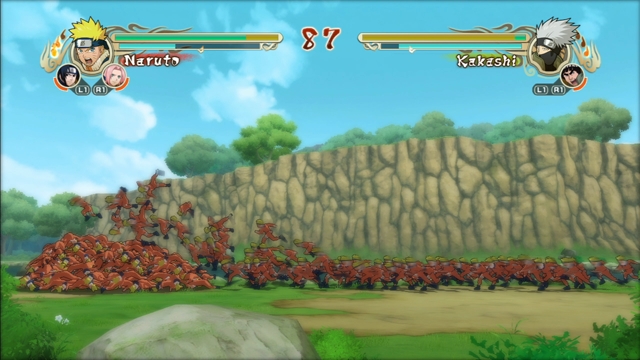 Naruto Ultimate Ninja Storm Jiraiya vs Kimimaro video !