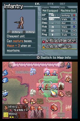 Advance Wars 2 sur le terrain