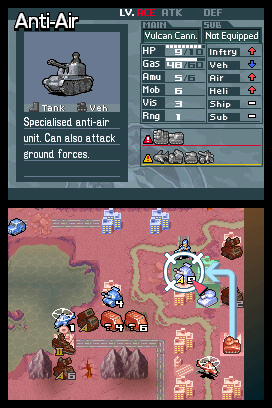 Advance Wars 2 sur le terrain